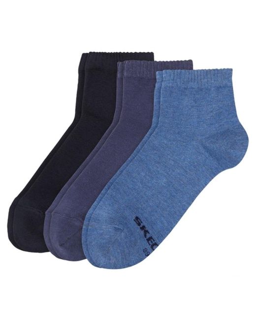 Skechers Herren Quarter Socken Basic 3Er Pack in White für Herren