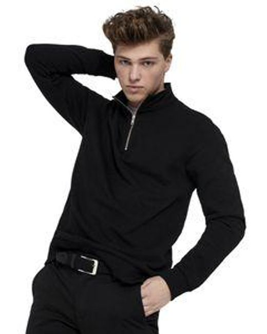 Only & Sons Herren Pullover Onsceres Half Zip Sweat in Blue für Herren