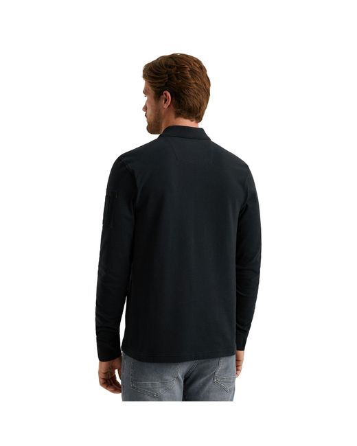 PME LEGEND Herren Poloshirt Long Sleeve Polo American Classic in Green für Herren