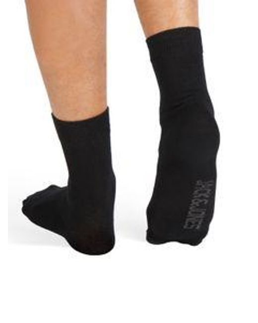 Jack & Jones Regular Classic Socken Herren Schwarz Jacjens Socks 12Er/18Er Pack in Black für Herren