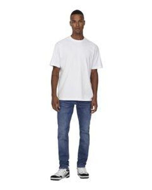Only & Sons Herren Jeans Onsweft Reg 6755 in Blue für Herren