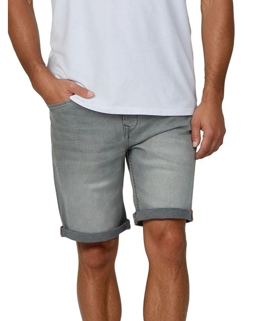 Riverso Jeans Shorts RIVUdo Regular Fit in Gray für Herren