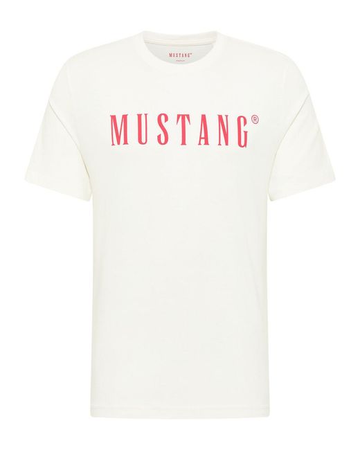 Mustang T-Shirt AUSTIN in Gray für Herren
