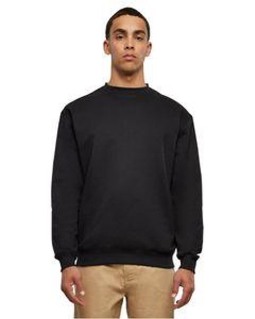 Urban Classics Herren Sweatshirt Crewneck in Black für Herren
