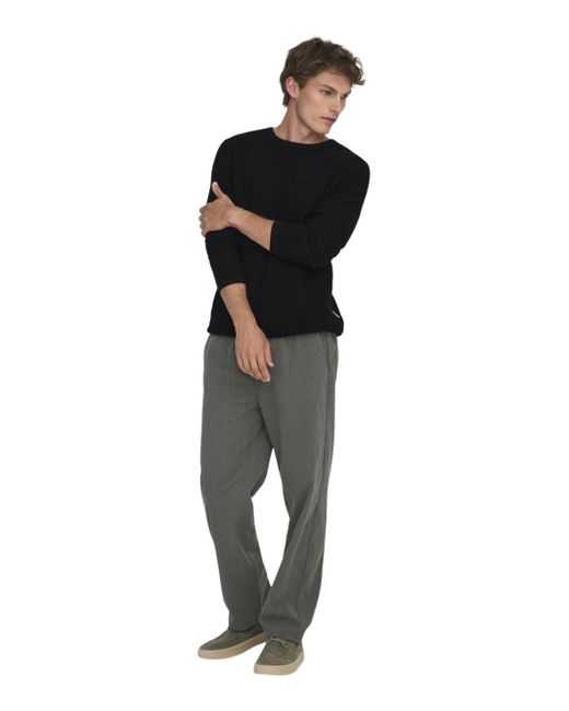 Only & Sons Herren Pullover Onseric Reg 12 Struc Crew Knit in Gray für Herren