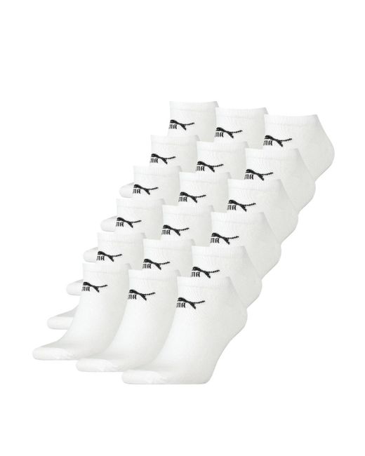 PUMA Gray Quartersocken