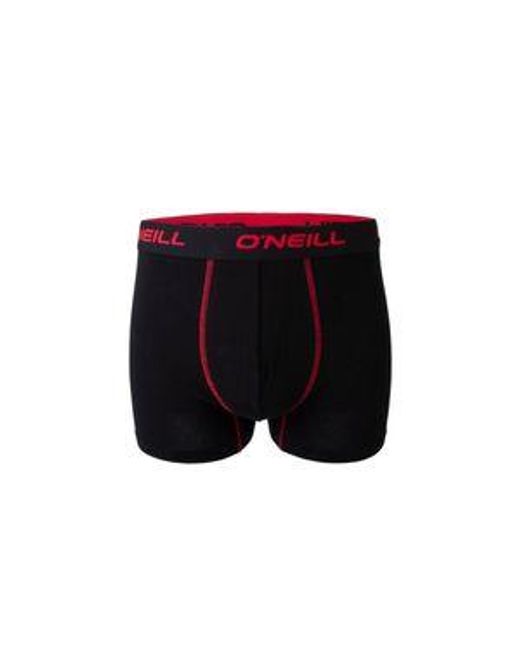 O'neill Sportswear Herren Boxershort Plain 6Er Pack in Red für Herren