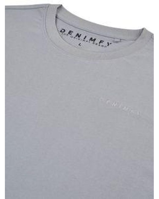 DENIMFY Tshirt Herren Regular Fit Dfdiego 3Er Set Pack in Multicolor für Herren