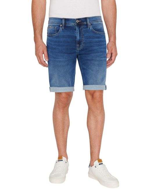 Pepe Jeans Jeans Short SLIM GYMDIGO SHORT in Blue für Herren