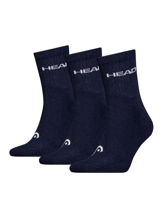 Head Sportsocken Elements All Sports Short Crew 3Er Pack in Black für Herren