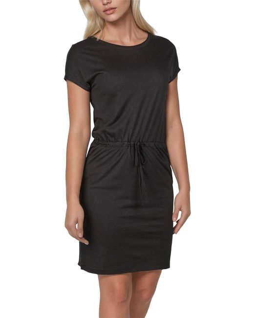 DENIMFY Black Sommerkleid Damen 2Er Set Pack Dfbella