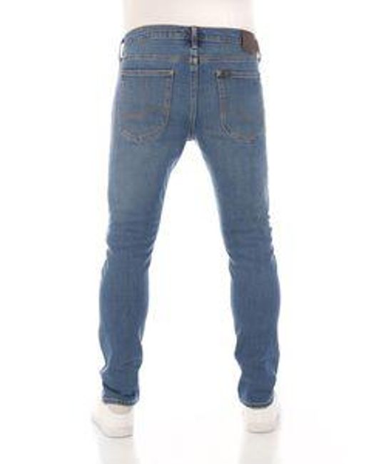 Lee Jeans Jeans Herren Stretch Slim Tapered Fit Luke in Blue für Herren