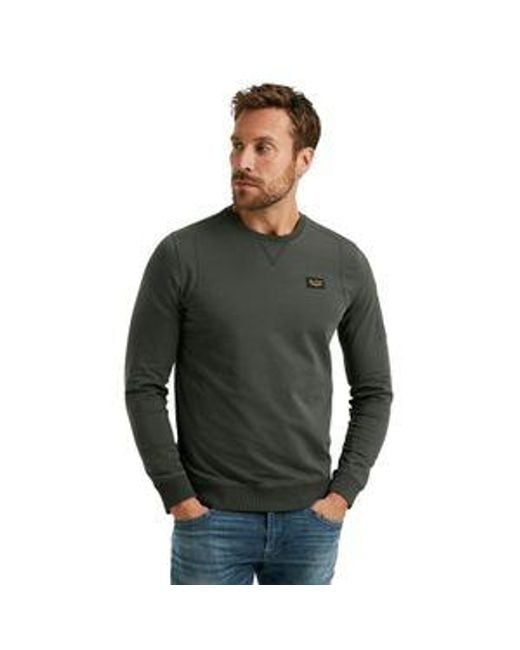 PME LEGEND Pme-Legend Herren Sweatshirt Crewneck American Classic in Green für Herren