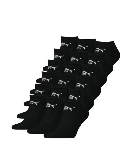 PUMA Gray Quartersocken