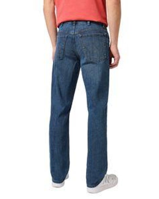Wrangler Herren Jeans Straight in Blue für Herren