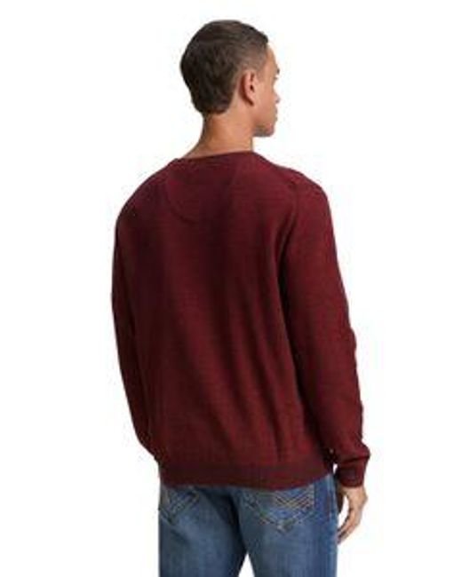 Tom Tailor Herren Rundhals Pullover Structured Crewneck Knit für Herren