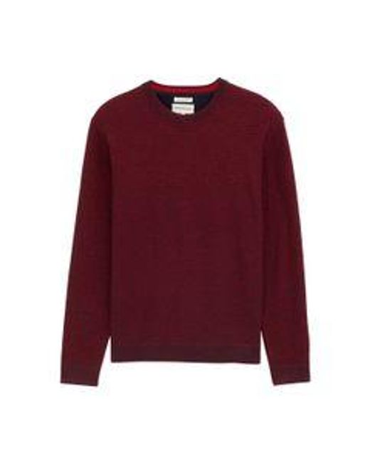 Tom Tailor Herren Rundhals Pullover Structured Crewneck Knit für Herren