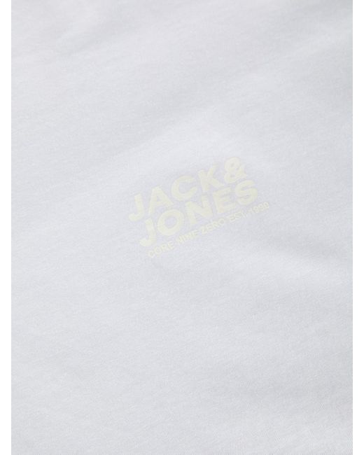 Jack & Jones Tshirt Herren Oversize Fit Jjecharge 3Er Set Pack in Black für Herren