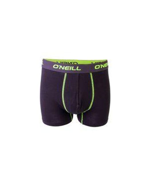 O'neill Sportswear Herren Boxershort Plain 6Er Pack in Blue für Herren