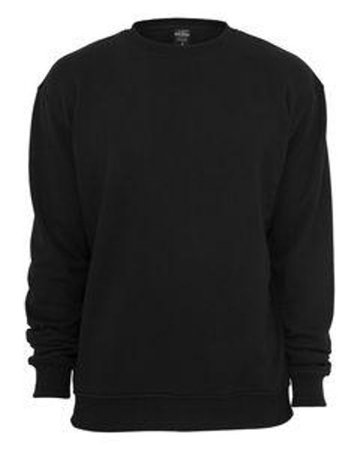 Urban Classics Herren Sweatshirt Crewneck in Black für Herren