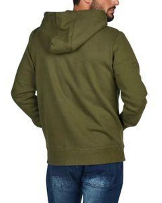 Riverso Sweatjacke Herren Mit Kapuze Reißverschluss Regular Fit Rivnoah in Green für Herren