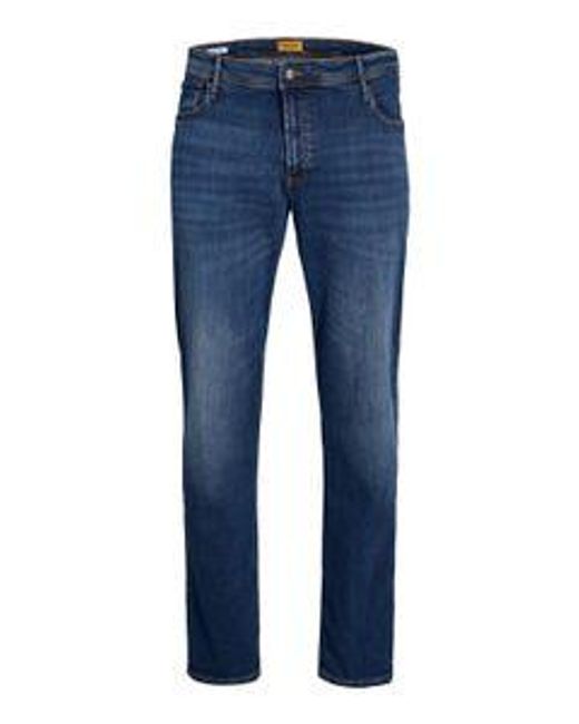 Jack & Jones Jeans JJIMIKE JJORIGINAL AM 782 Plussize in Blue für Herren