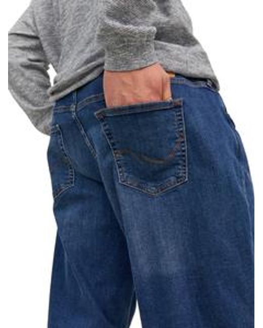 Jack & Jones Jeans JJIMIKE JJORIGINAL AM 782 Plussize in Blue für Herren