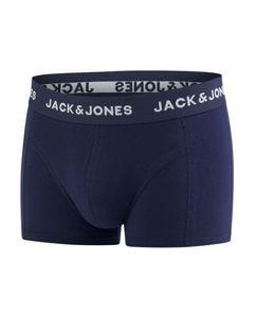 Jack & Jones Boxershorts Retroshorts JACJEANS TRUNKS 12er Pack Regular Fit in Blue für Herren