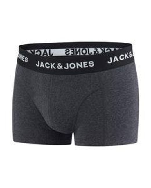 Jack & Jones Boxershorts Retroshorts JACJEANS TRUNKS 12er Pack Regular Fit in Blue für Herren