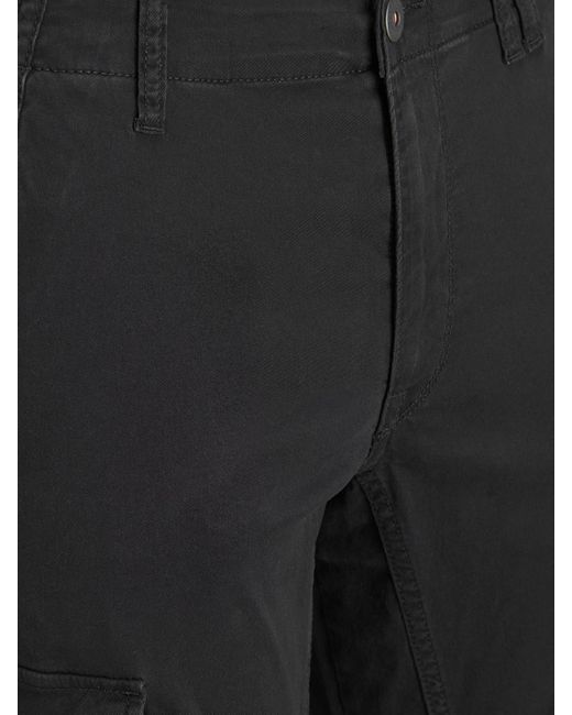 Jack & Jones Herren Cargohose Jjipaul Jjflake Akm 542 -Tapered Fit in Black für Herren