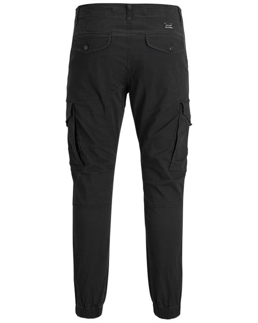 Jack & Jones Herren Cargohose Jjipaul Jjflake Akm 542 -Tapered Fit in Black für Herren