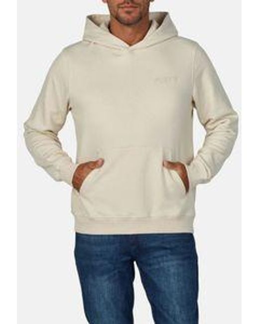 Jack & Jones Hoodie Herren Relaxed Fit Mit Print Jwhinterlude Sweat Hood in Blue für Herren