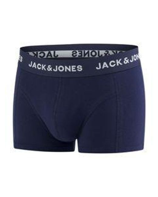 Jack & Jones Boxershorts Retroshorts JACJEANS TRUNKS 12er Pack Regular Fit in Blue für Herren