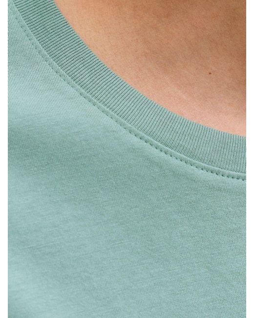 Jack & Jones Herren Rundhals T-Shirt Jjelogo Tee Ss O-Neck 2 Col in Green für Herren
