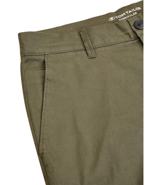 Tom Tailor Chino Hose Herren Regular Fit in Gray für Herren