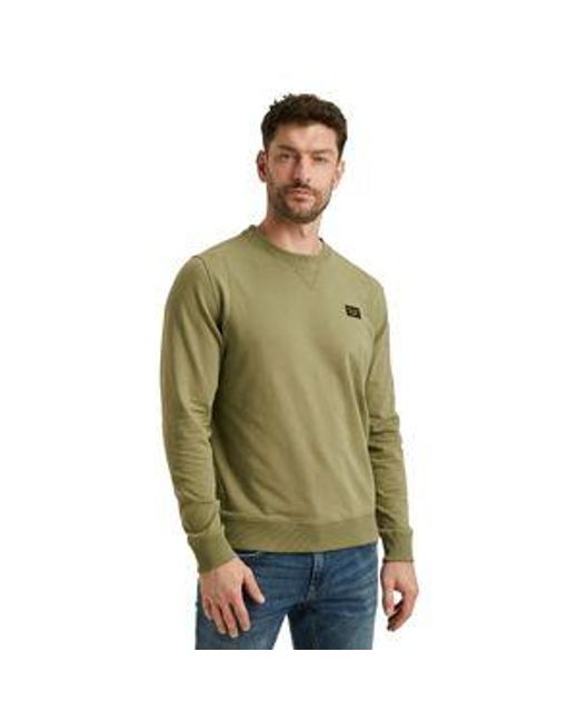 PME LEGEND Pme-Legend Herren Sweatshirt Crewneck American Classic in Green für Herren