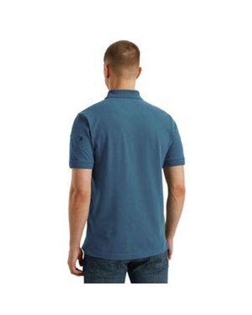 PME LEGEND Herren Poloshirt Trackway in Blue für Herren