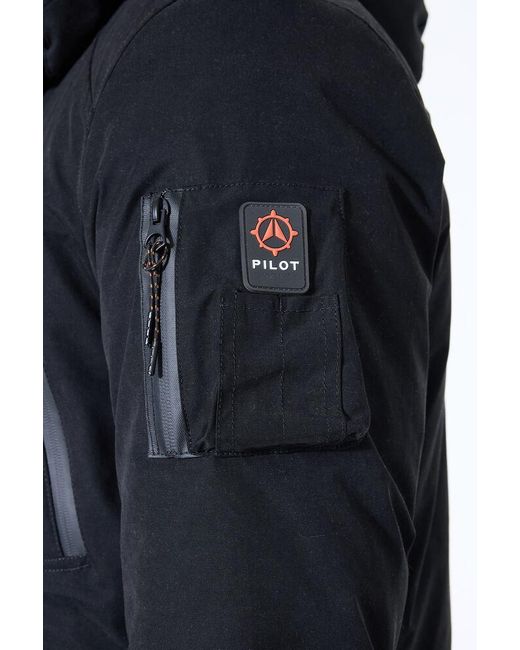 Pilot Parka in het Blue voor heren