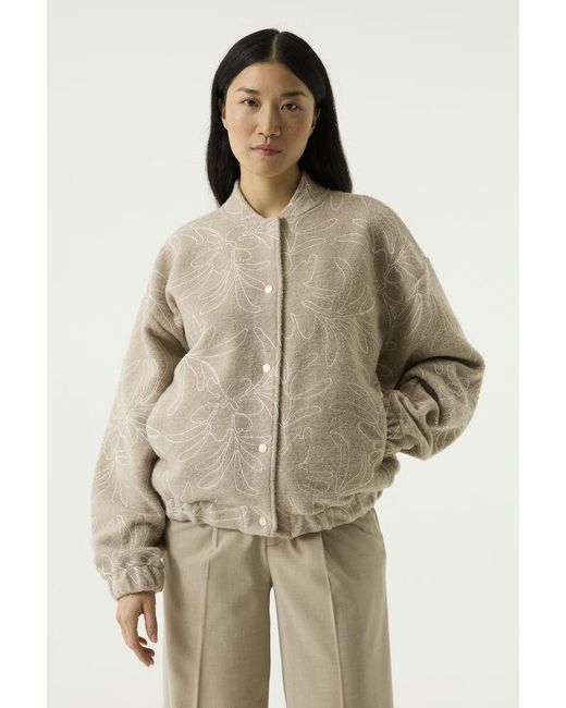 Garcia Bomberjack Beige in het Natural