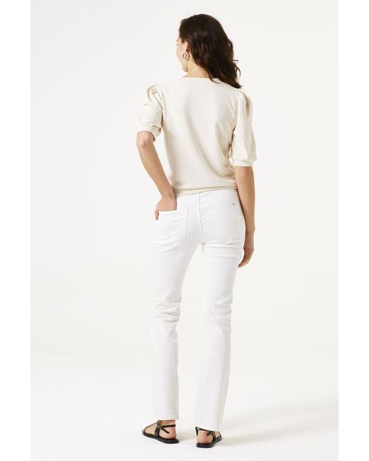Garcia Sweater Gebroken in het White