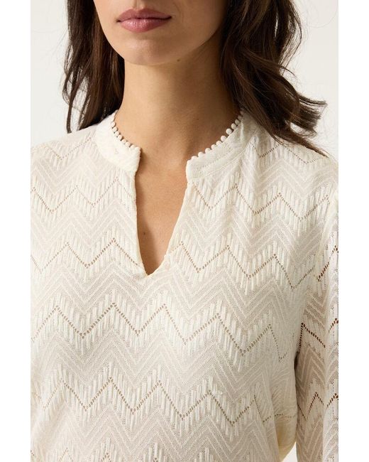 Garcia Blouse Gebroken in het Blue