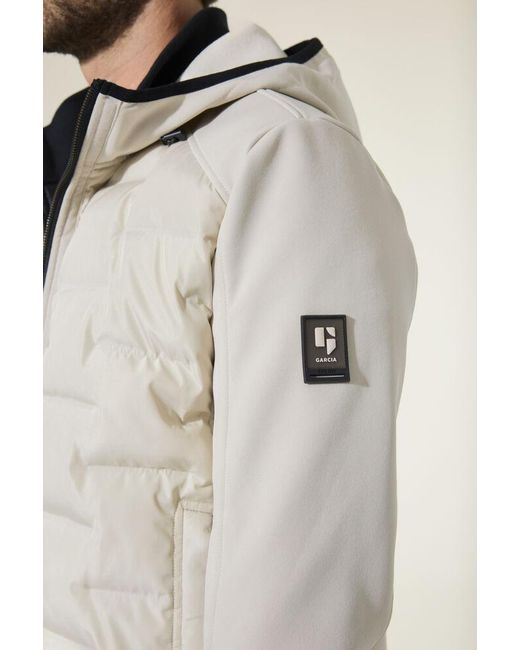 Garcia Softshell Jas Gebroken in het Gray voor heren