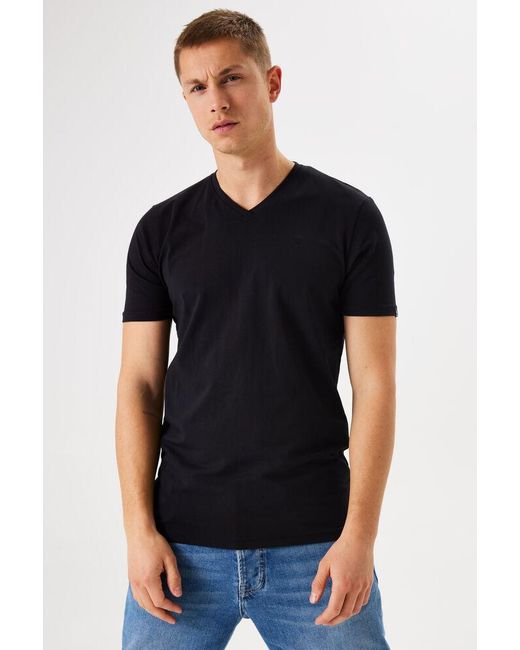 Garcia Basic T-shirt in het Black voor heren