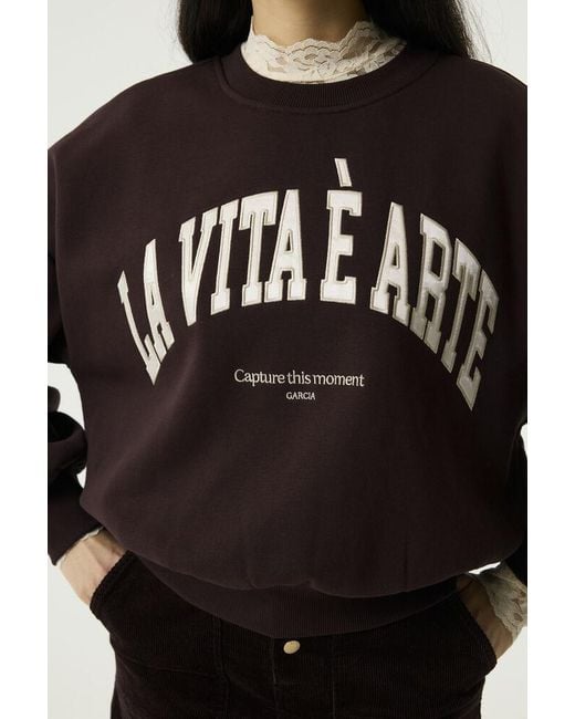 Garcia Sweater in het Black