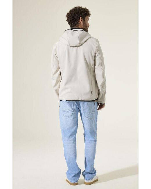 Garcia Softshell Jas Gebroken in het Gray voor heren