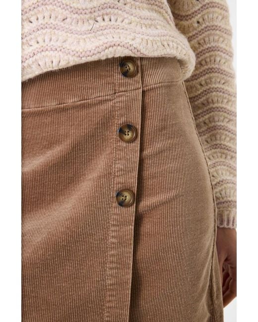 Garcia Corduroy Rok in het Natural