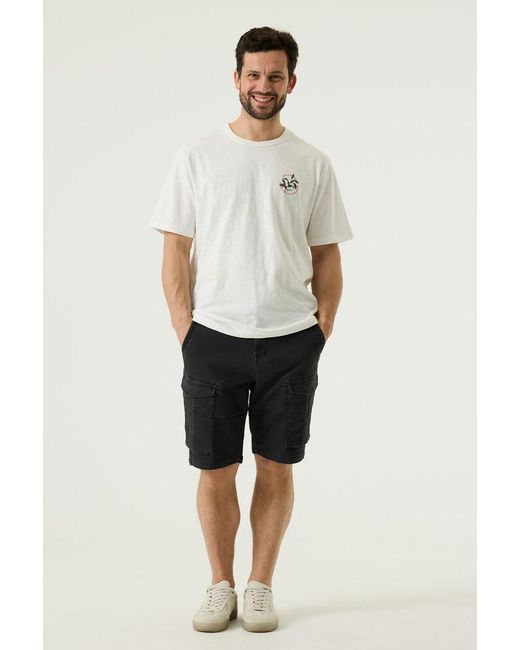 Pilot Cargo Short Donker in het White voor heren
