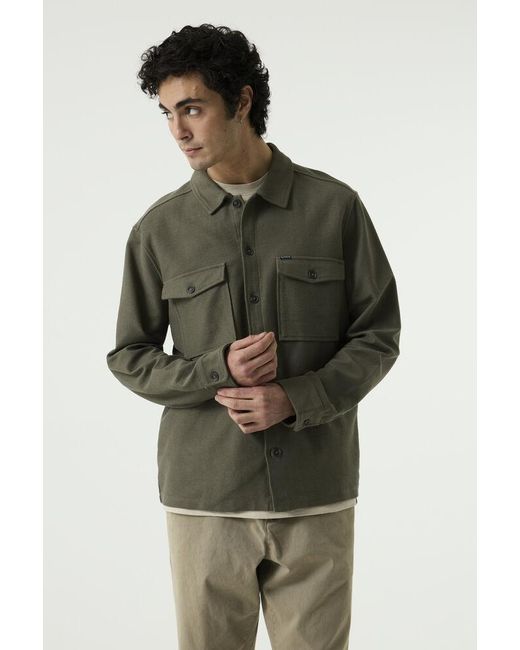 Garcia Overshirt Olijf in het Green voor heren