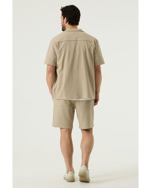 Garcia Pilot Overhemd Beige in het Natural voor heren