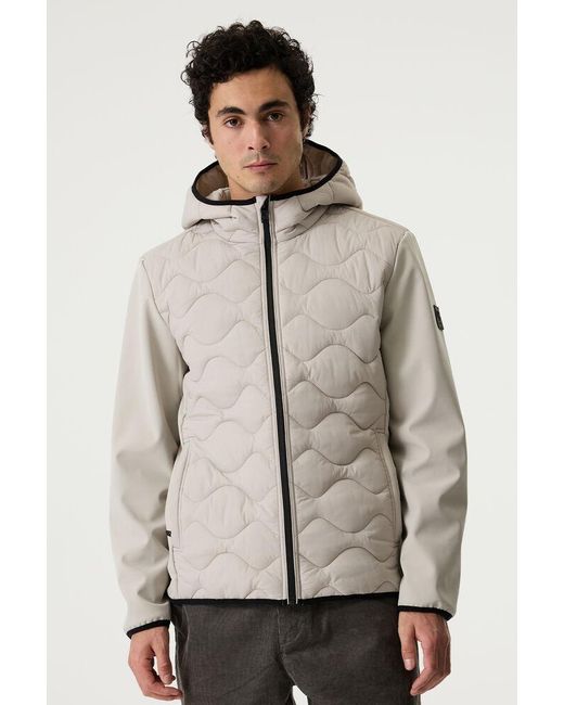 Garcia Softshell Jas Licht in het Gray voor heren